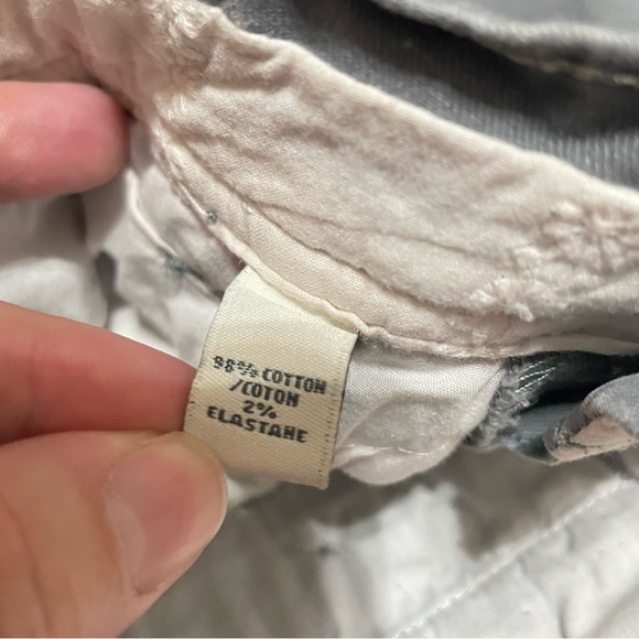 Abercrombie and Fitch Y2K Vintage Micro Mini Utility Bubble‎ Skirt Size 8 Gray - Picture 5 of 7